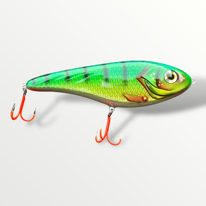 Jerkbait slider 6” Perch