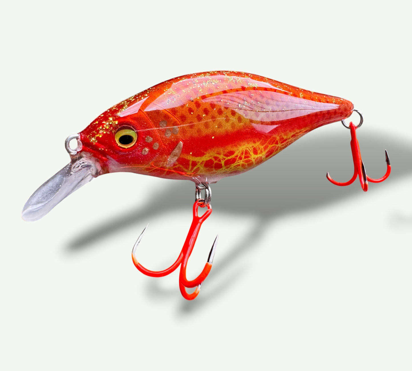 The Maimar Shad jerk 8cm  GoldFish