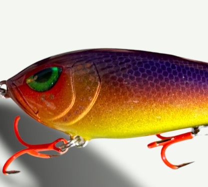 Musky 5” Softtail Swimmer SunsetRaider