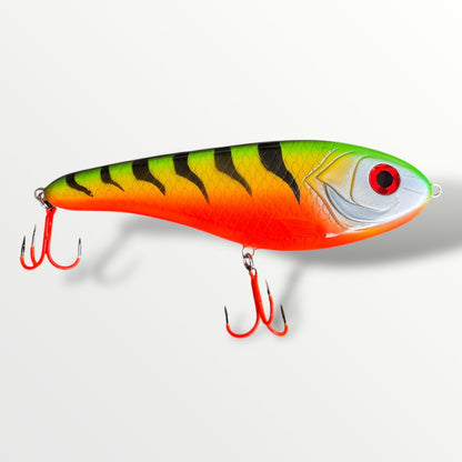 The Jerkbait slider 6" fireTijger