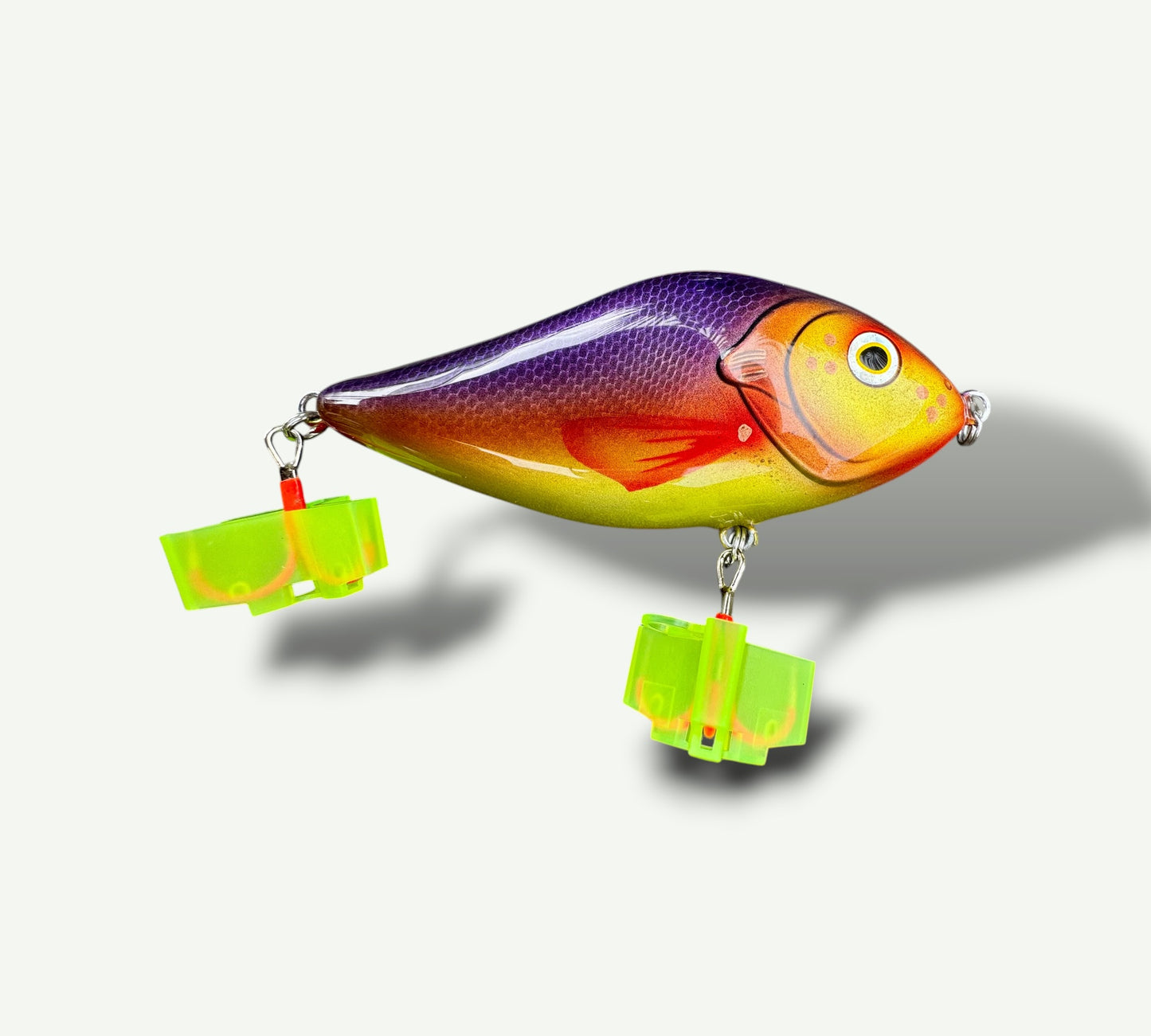 Jerkbait slider 4” SunsetRaider