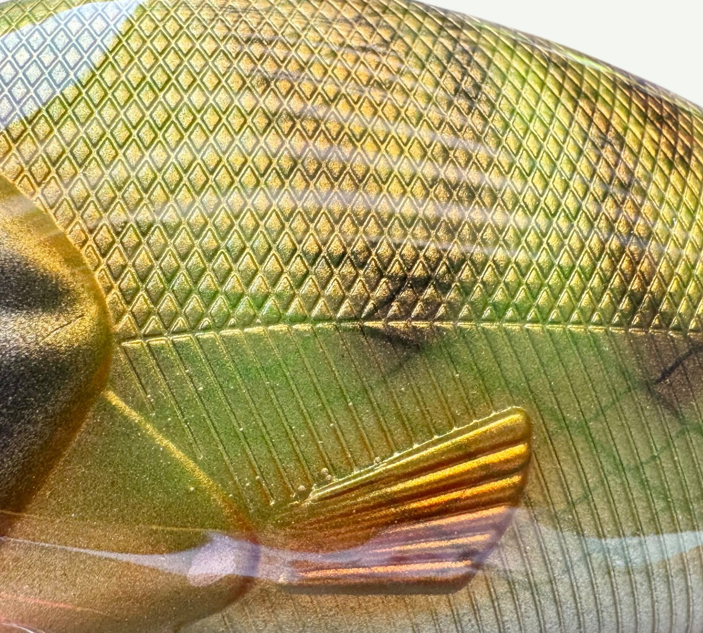 The walleye bait 5”Olive Gill