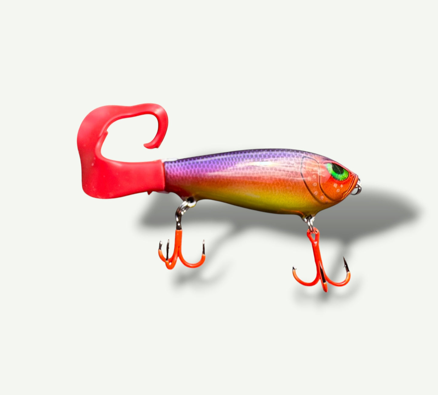 Musky 5” Softtail Swimmer SunsetRaider
