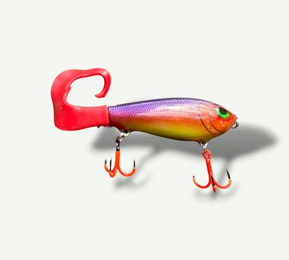 Musky 5” Softtail Swimmer SunsetRaider