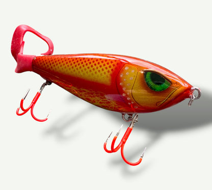 Musky 6” Softtail Swimmer GoldFish