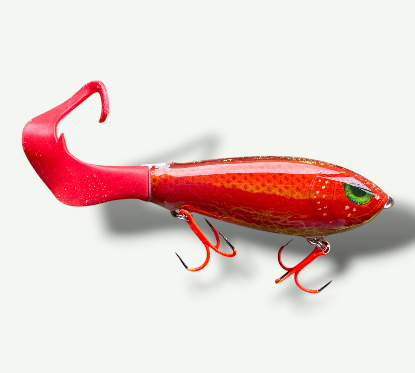 Musky 5” Softtail Swimmer GoldFish