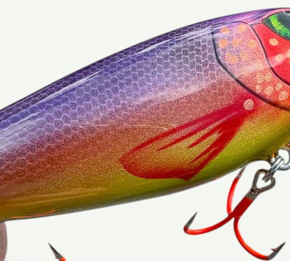 Musky 6” Softtail Swimmer SunsetRaider