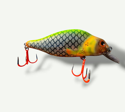 The walleye bait 5” Neon