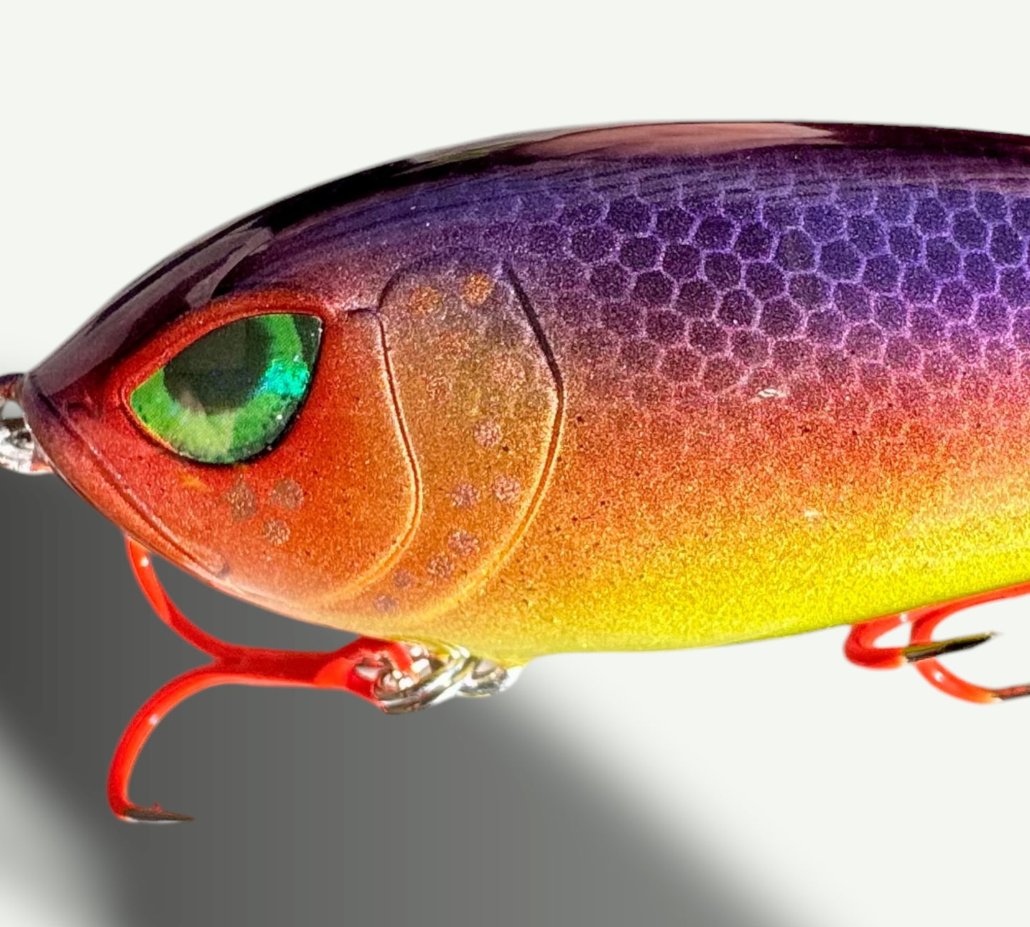 Musky 5” Softtail Swimmer SunsetRaider