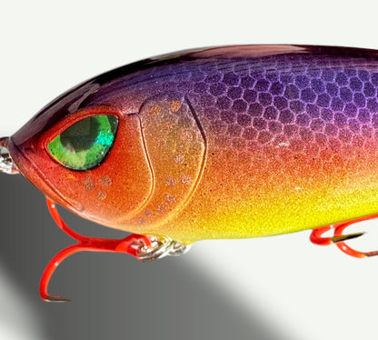 Musky 5” Softtail Swimmer SunsetRaider