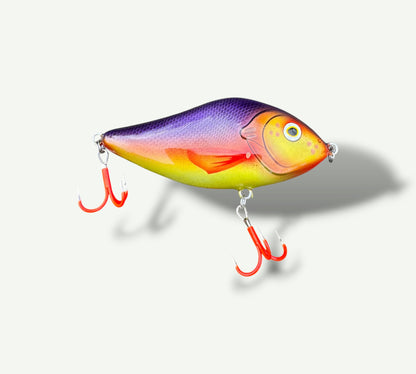 Jerkbait slider 4” SunsetRaider
