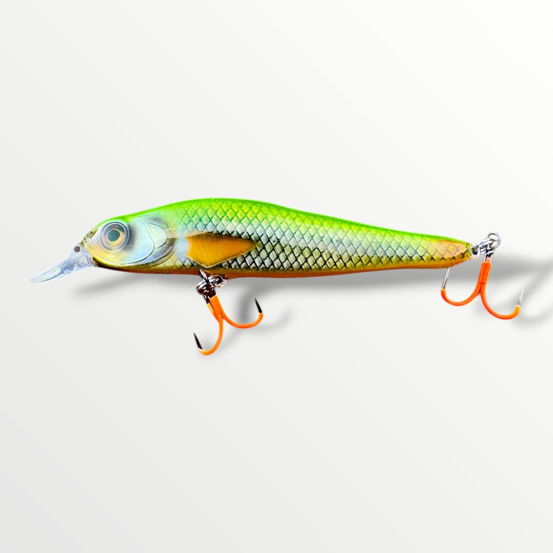 Big Head Minnow Neon the streetfishing sensatie
