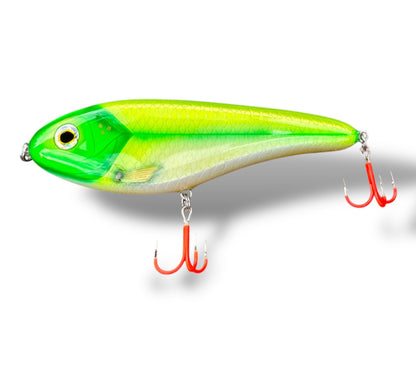 Jerkbait slider 6” Kermit