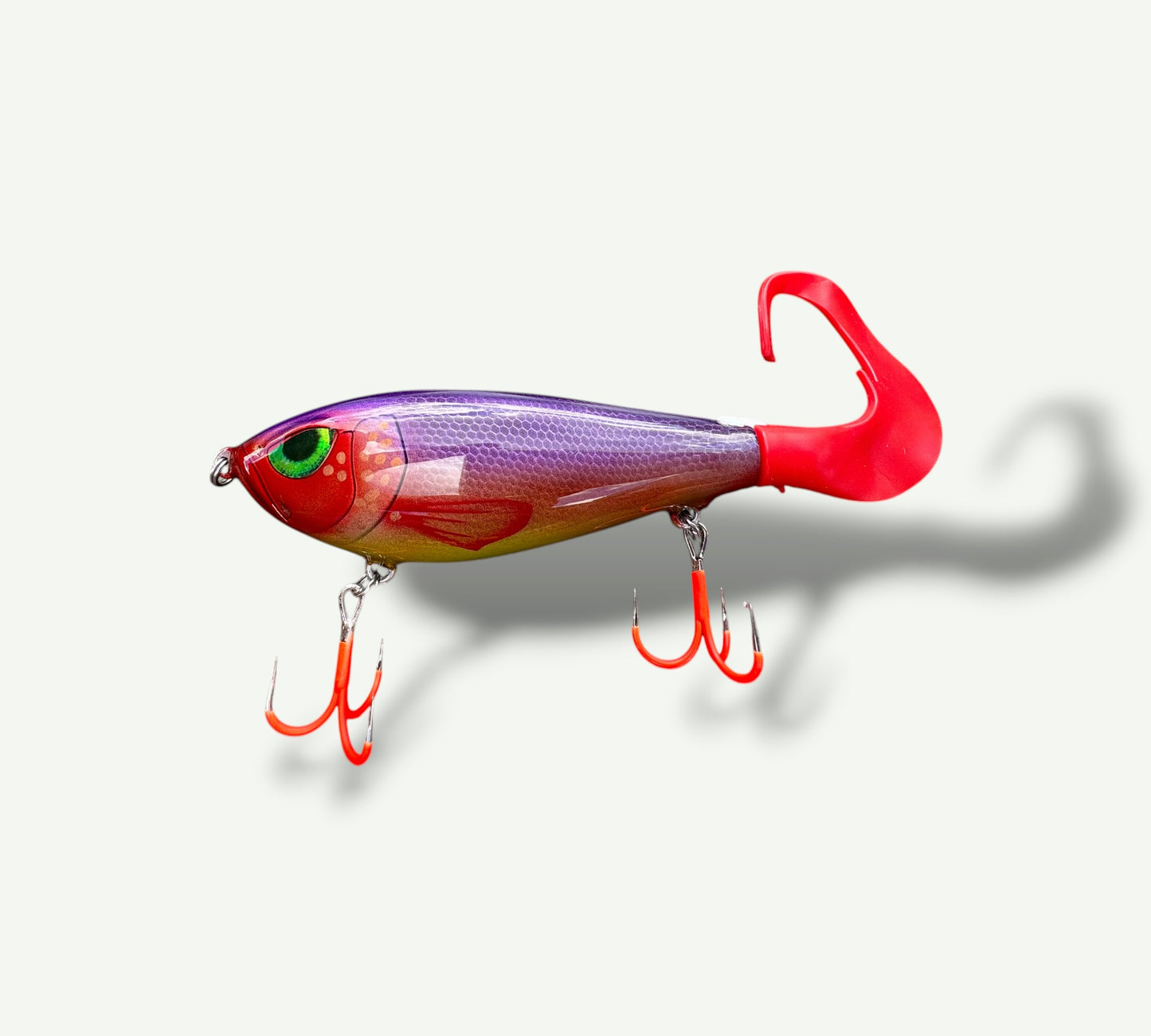 Musky 6” Softtail Swimmer SunsetRaider