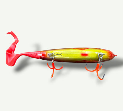 Musky 6” Softtail Swimmer SunsetRaider