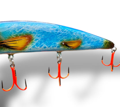 The Mari 8” Blue Shine