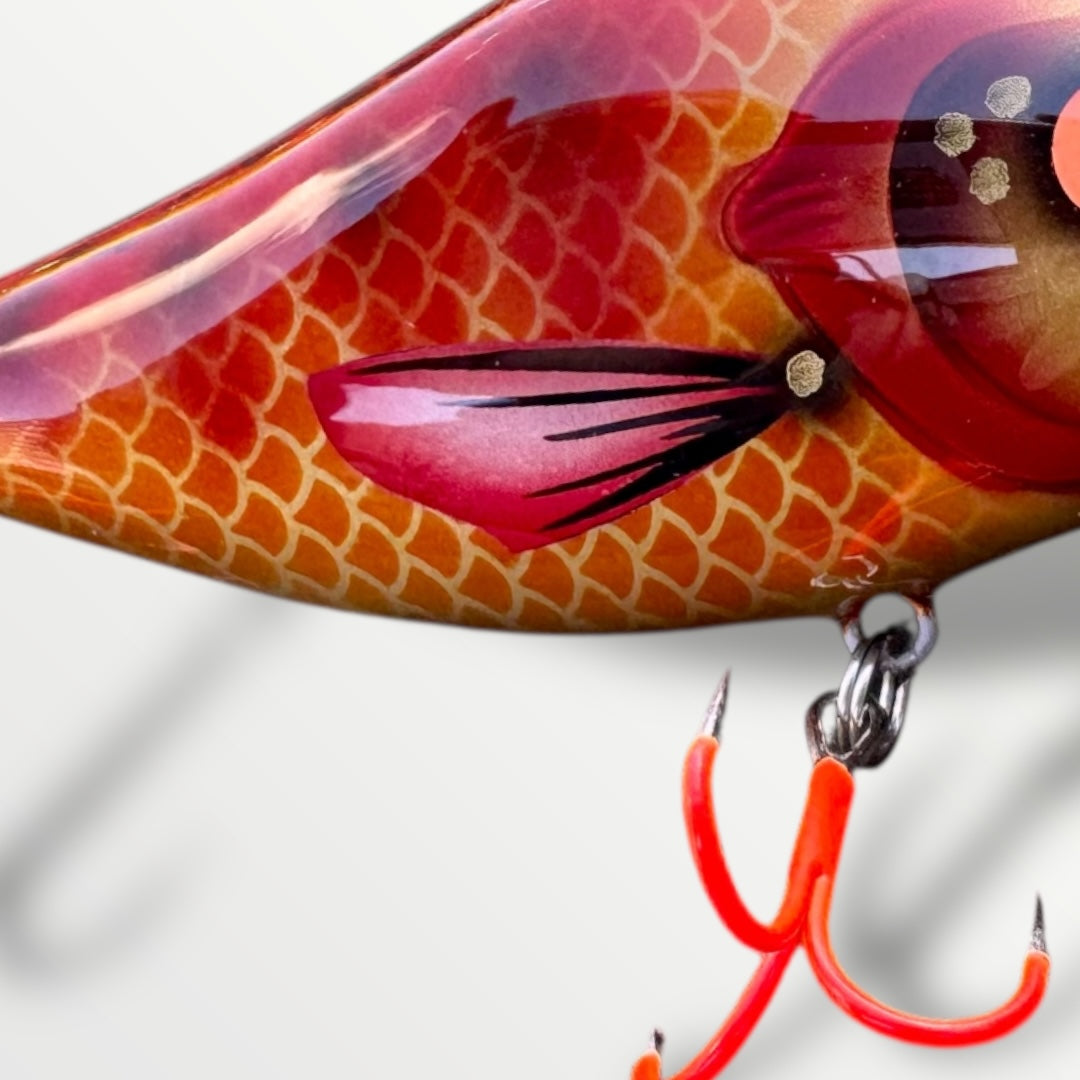 Jerkbait slider 4” OrangeDevil