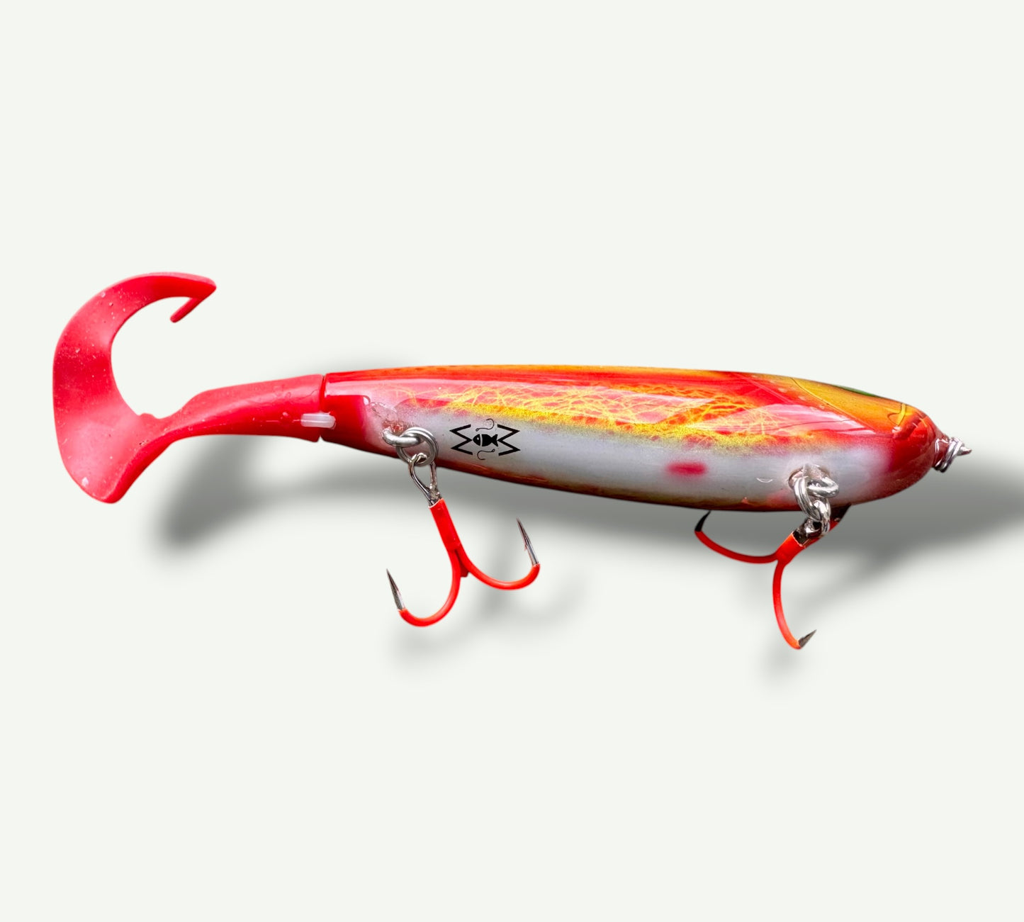 Musky 6” Softtail Swimmer GoldFish