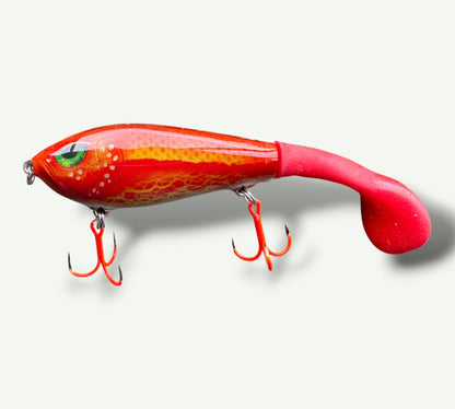 Musky 5” Softtail Swimmer GoldFish