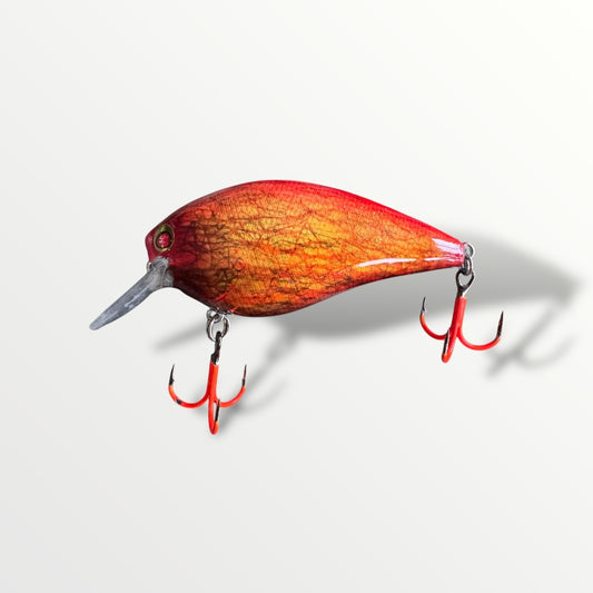 Square bill bait “3.1/4 Flame