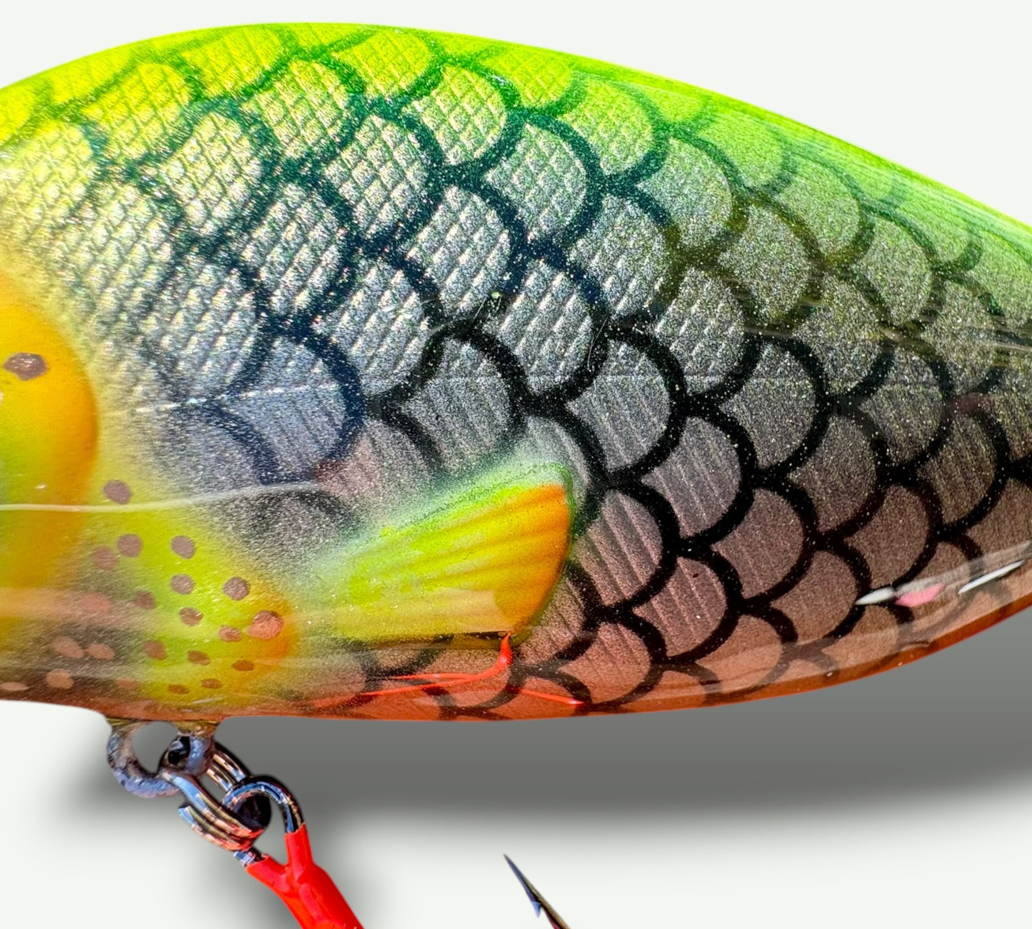 The walleye bait 5” Neon