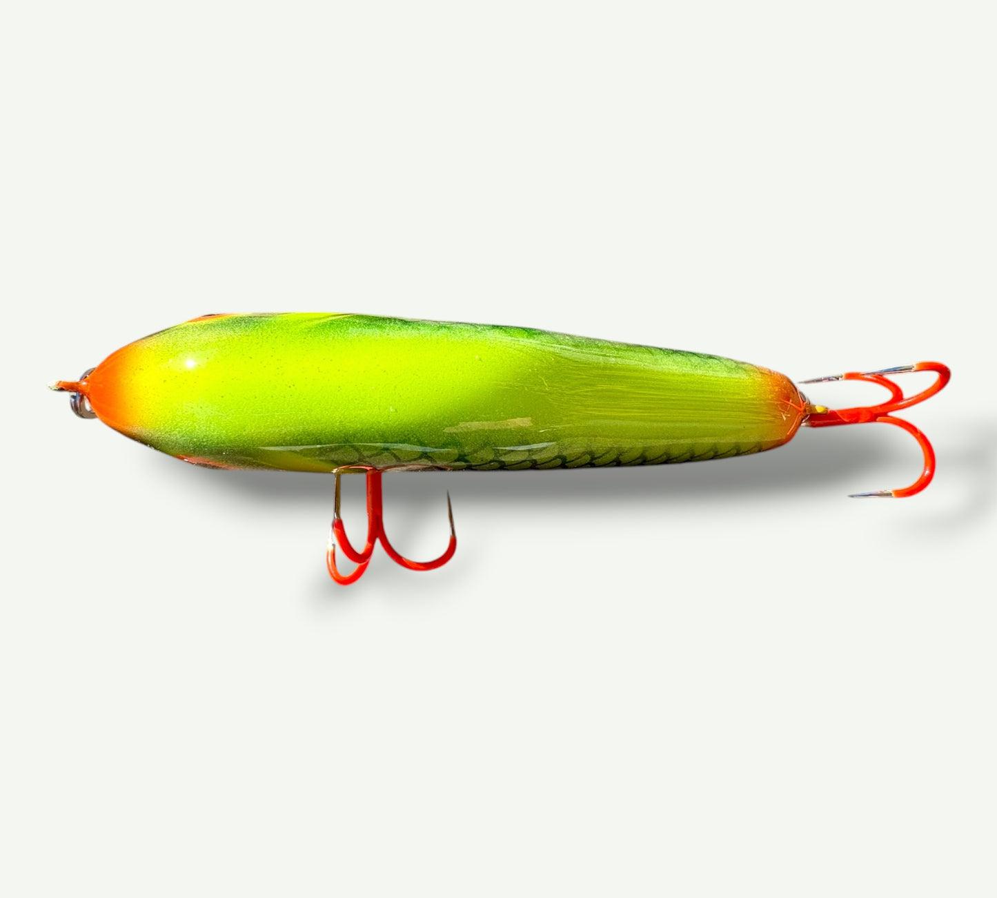 Jerkbait slider 4” Neon