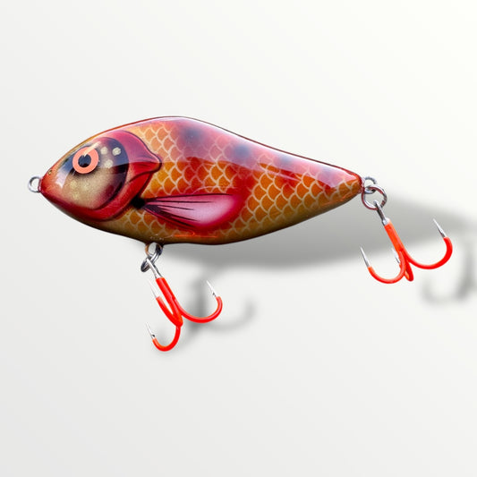 Jerkbait slider 4” OrangeDevil
