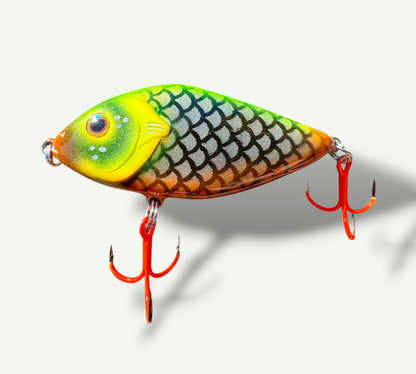 Jerkbait slider 2,75” Neon