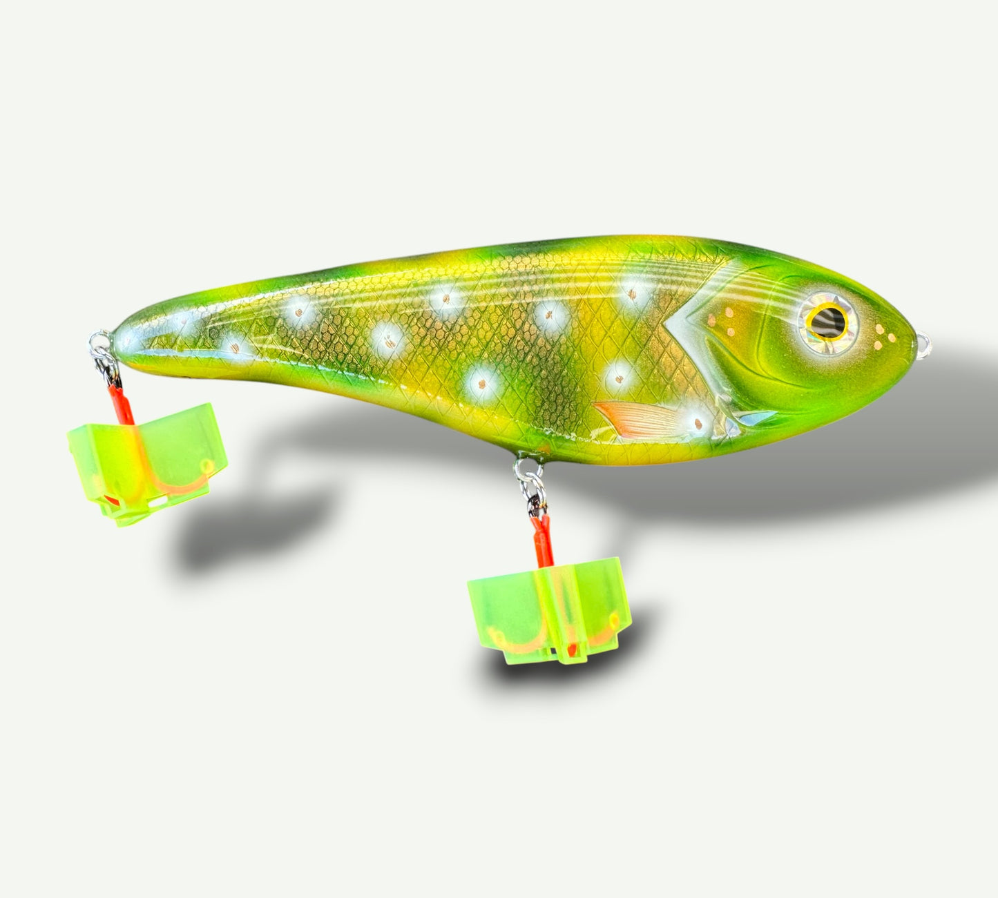 The Jerkbait slider 6" Nuclear Gill