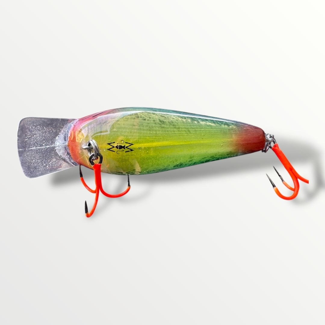 Square Bill Bait ''3 1/4'' transparant