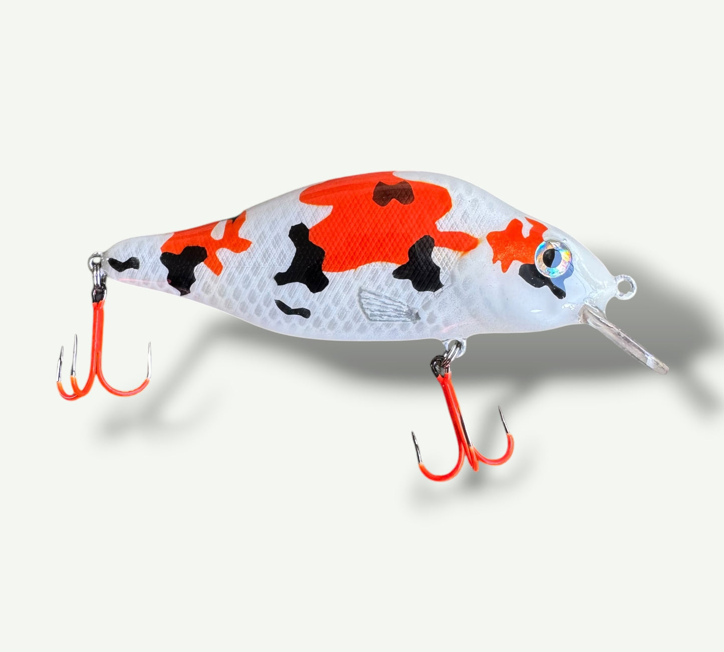 The Walleye Bait 5” Koi – Custom painted bait - voor snoek en grote roofvis