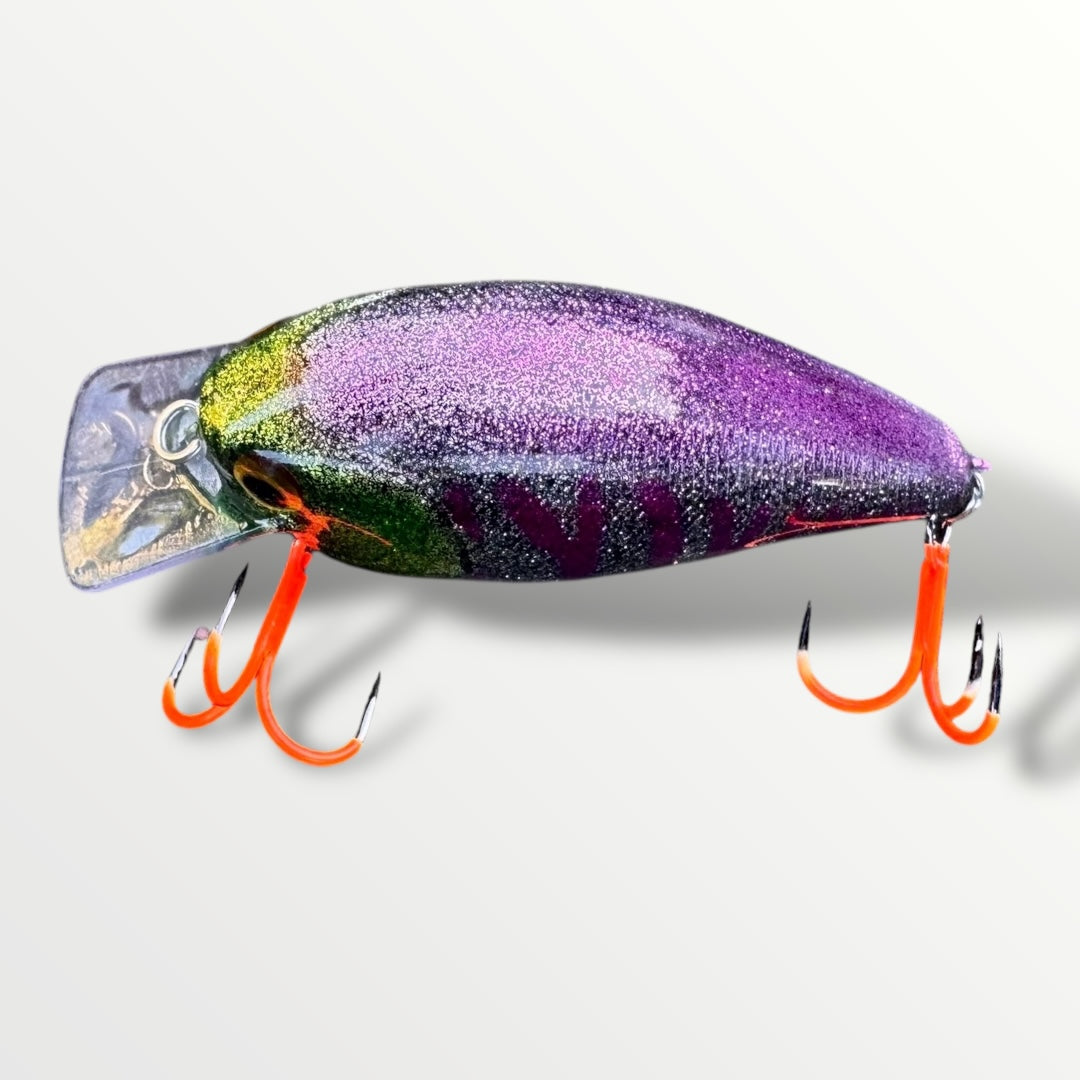 Square Bill Bait ''3 1/4'' Glitter man