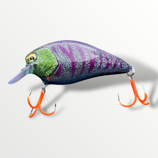 Square Bill Bait ''3 1/4'' Glitter man