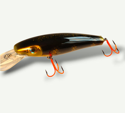 ErnieCC 6'' Goldenblack - Snoek Crankbait - Custom  Painted