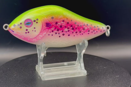 De Jerkbait Slider "4" Salmon